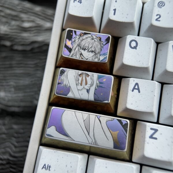 Asuka Precision Carved Left Three-Key Set Keycap - 69