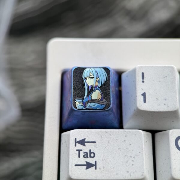 Lucy Colored Titanium Keycaps 1U - 69