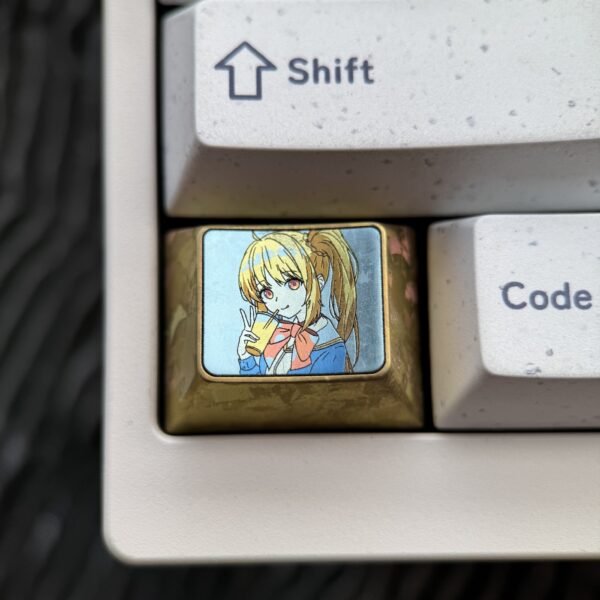 Ijichi Nijika Colored Titanium Keycaps 1.25U - 69