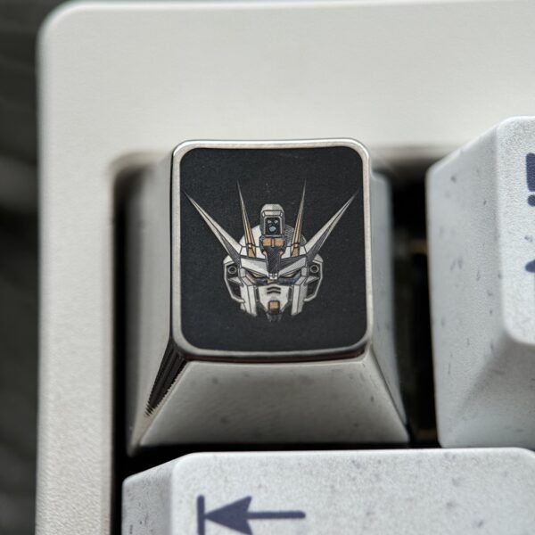 Gundam Precision Engraved Titanium Keycaps 1U - 69