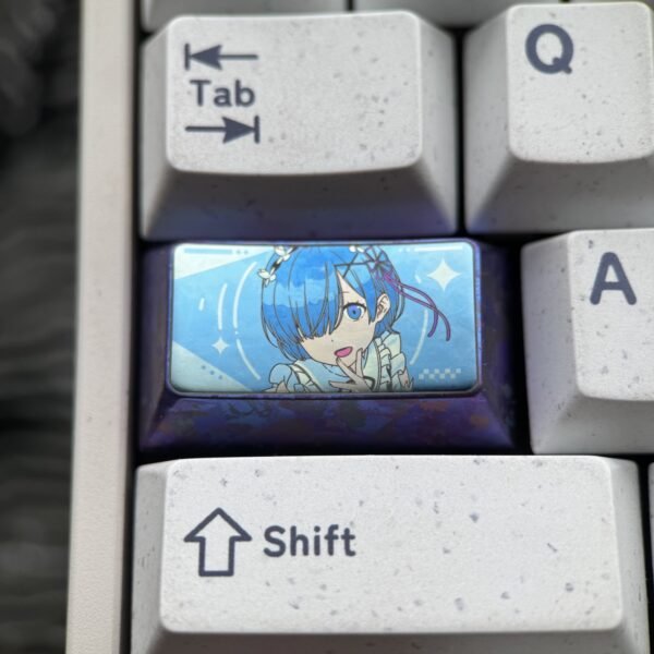Rem Titanium Keycaps 1.75U - 70