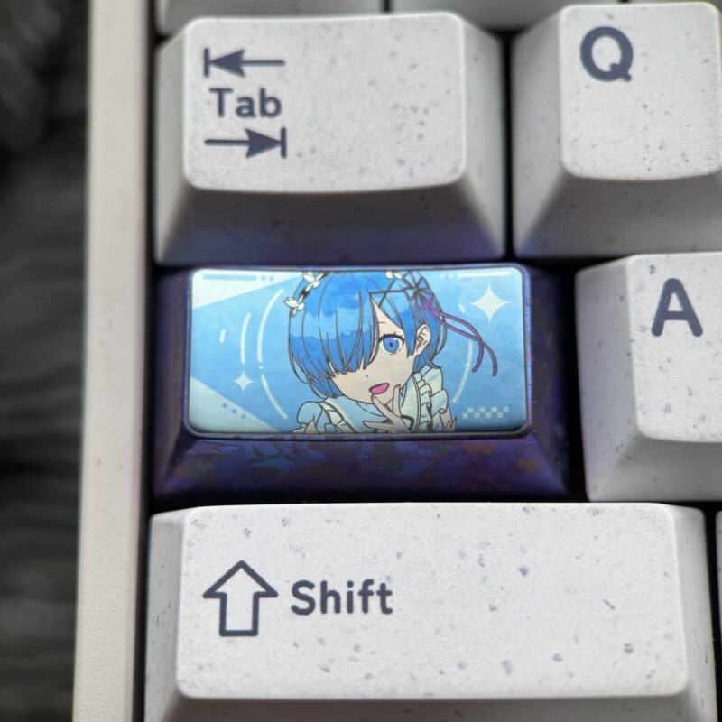 Rem Titanium Keycaps 1.75U - 70