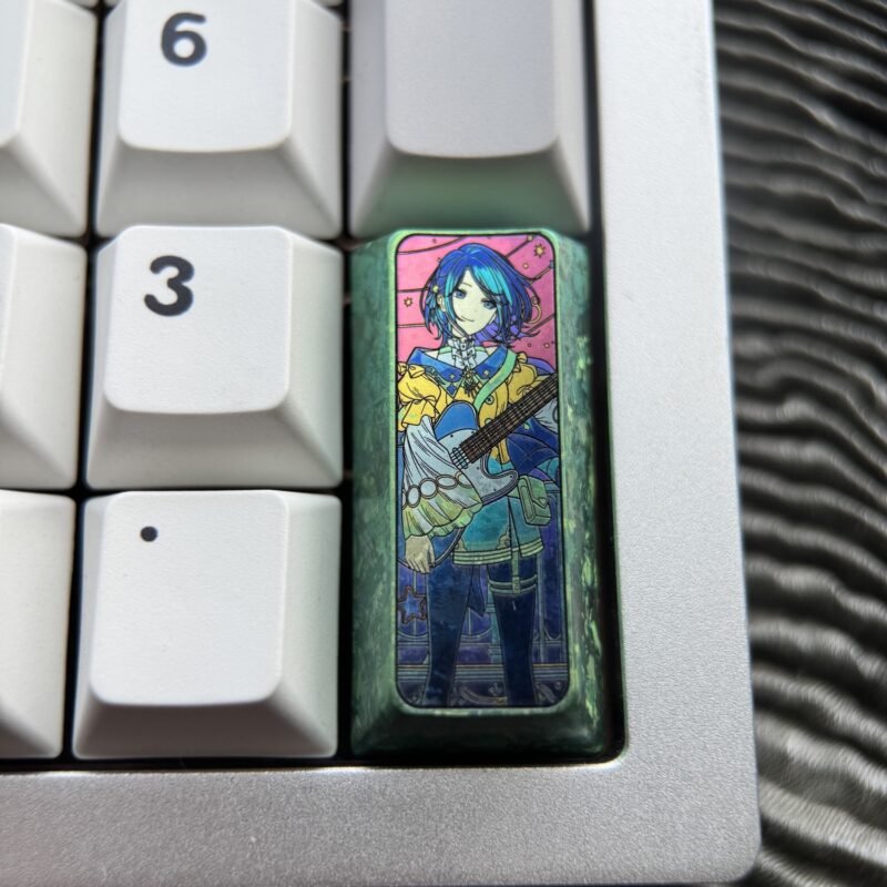Hatsune Miku: Colorful Stage Vertical 2U Titanium Keycaps - 70