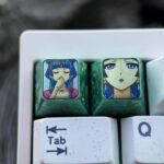 Maomao Colored Titanium Keycaps 1U - 70