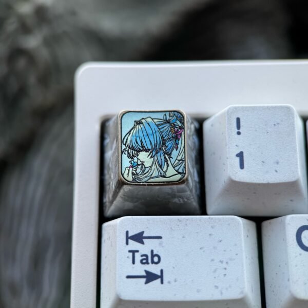Hiyuki  Titanium Keycaps 1U – 70