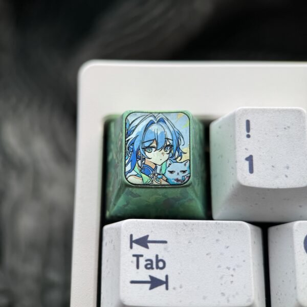 Ruan Mei Titanium Keycaps 1U - 71
