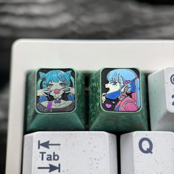 Hatsune Miku: Colorful Stage Titanium Keycaps 1U - 70