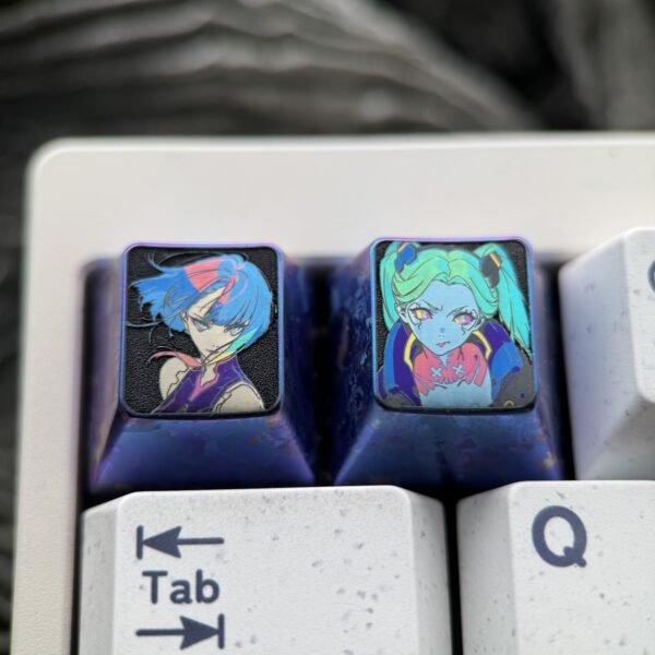 LUCY and Rebecca Titanium Keycaps 1U - 70