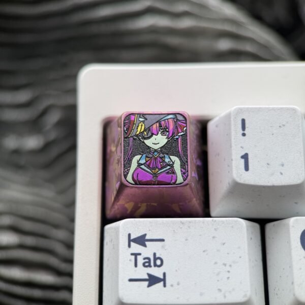 Houshou Marine Titanium Keycaps 1U - 70