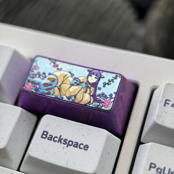 Fern Titanium Keycap 2U Backspace Key – 72