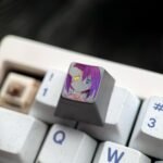 Takanashi Rikka Titanium Hand-Engraved Line Keycaps – 73