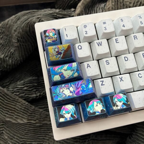 Lucy Series Titanium Keycap Set - 73