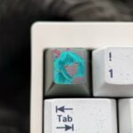 Zhuang Fangyi Hand-Carved Titanium Keycap - 73